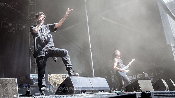 Austin Carlile and Philip Manansala, Of Mice and Men, Aftershock 2014