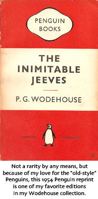 Penguin edition of The Inimitable Jeeves