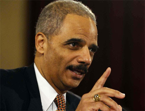 former Attorney General Eric Holder | Tacky Harper's Cryptic Clues