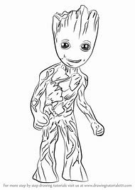 Groot Coloring Pages Coloringnori Coloring Pages For Kids