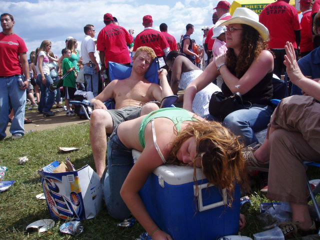 The Drunken Mayhem of the Preakness Infield The Drunken Mayhem of the Preakness Infield