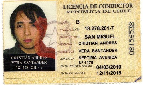 Licencia De Conducir Clase B En Chile Cuanto Imagesee