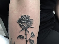 Small Rose Tattoo Design For Girl