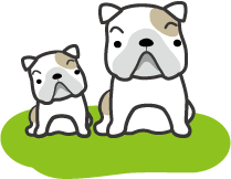 50 素晴らしい犬 親子 イラスト 最高の動物画像