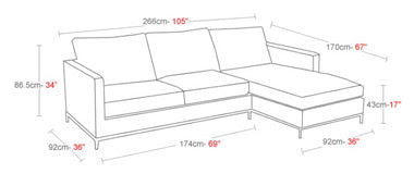 Buy Istanbul Sectional Sofa | 212Concept
