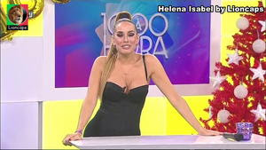 Helena Isabel sensual no programa 1000 à hora