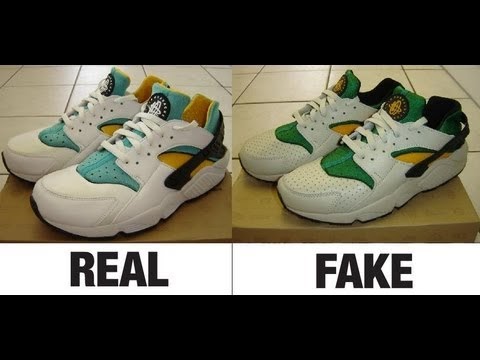huarache falsas y verdaderas