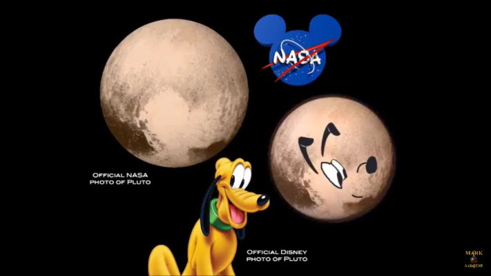 Image result for NASA disney pluto meme