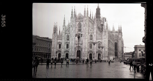 Piazza Duomo in the rain by pho-Tony