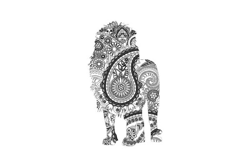 Free Mandala Lion Svg Dxf Png Eps Ai Crafter File