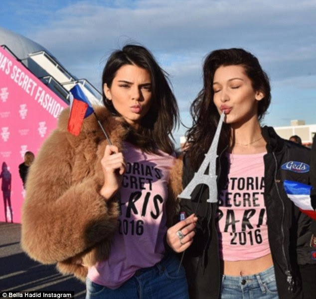 'meninas' Instagram: apesar de seu sucesso, a nova geração de supermodelos (Kendall e Bella retratado no domingo) têm enfrentado críticas por parte de profissionais da indústria