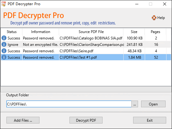 PDF Decrypter Pro