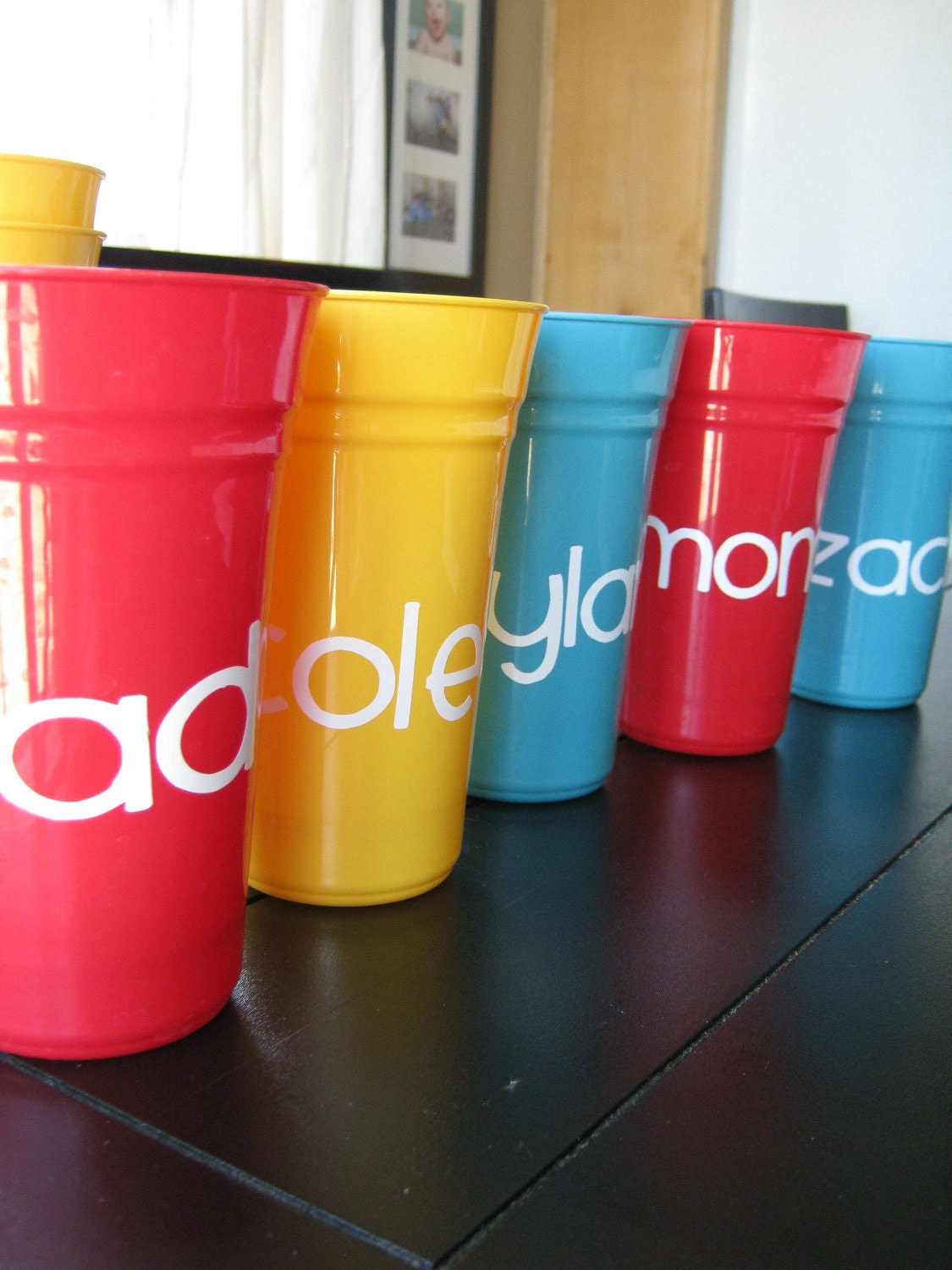 Set of Personalized Cups