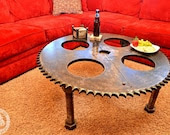 Industrial Gear Table - RoostersCreations