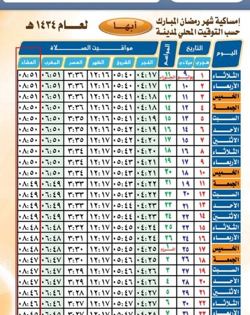 متى ياذن الفجر في ابها