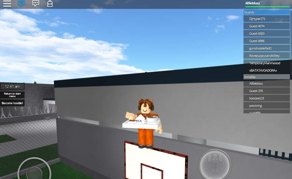 How To Crouch In Roblox Prison Life On Ipad Roblox Roblox Free
