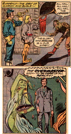Overmaster's suit provided by Robert Hall. Man-Thing #1