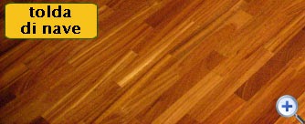 Tabella sezione cavi elettrici: posa a tolda di nave Posa parquet tolda di nave