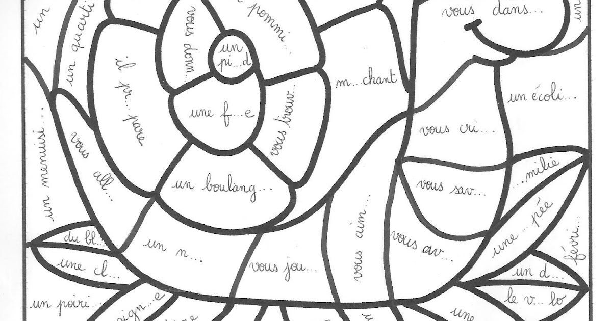 Belle Coloriage Magique sons Cp  Des Milliers de Coloriage Imprimable