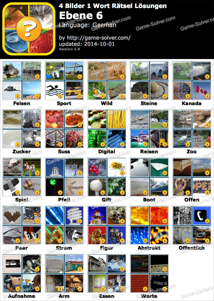 4 Bilder 1 Wort Tagesrätsel 8 Buchstaben
