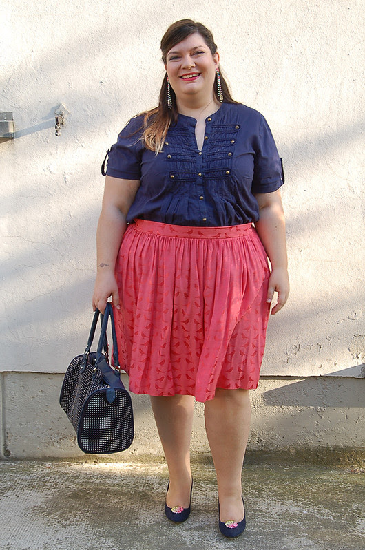 outfit blu e corallo4