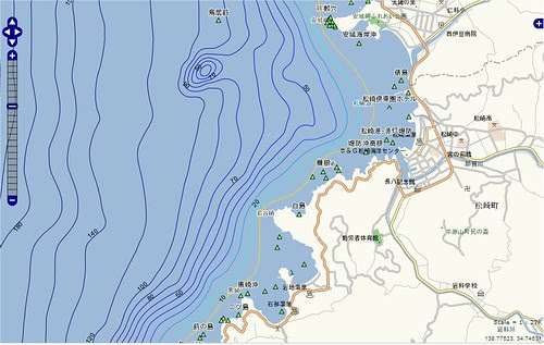 三代目釣りますター 釣りポイント選定のヒント 海底地形図とボート釣り 静岡県 伊豆半島
