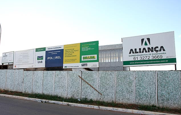 Obra na Universidade de Brasília realizada pela Aliança, que consta na 'lista suja' da Controladoria-Geral da União (CGU)