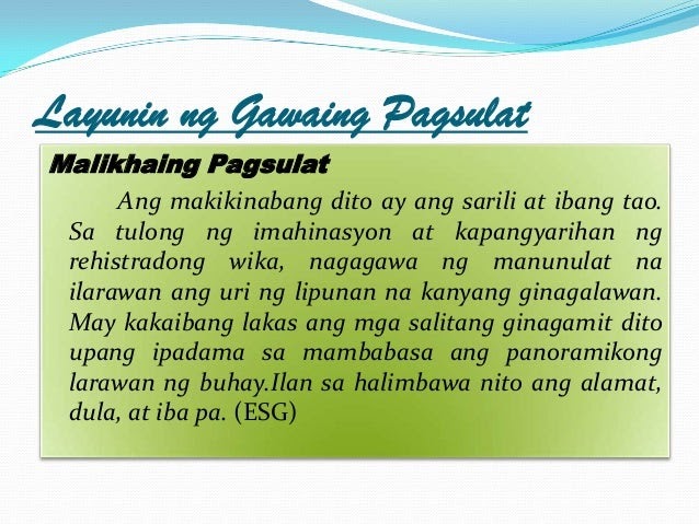 Pagsulat Halimbawa Ng Isang Talata - Halimbawa ng Trabaho