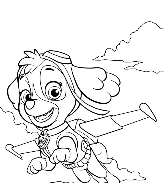 dessin à imprimer Dessin A Imprimer Pat Patrouille Des Mers