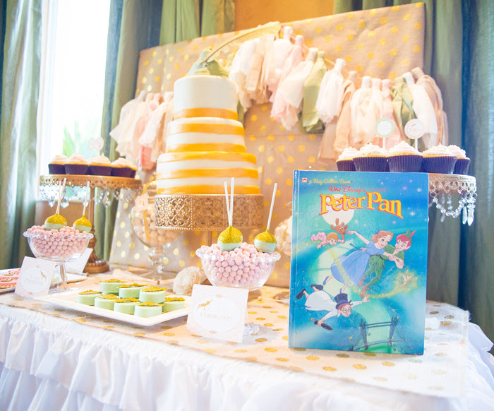 Peter Pan Dessert Table Pretty Peter Pan Guest Dessert Feature