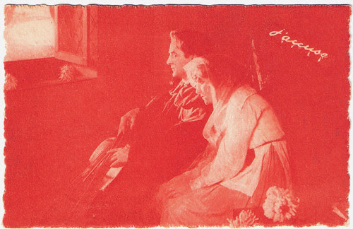 Romuald Joubé and Maryse Dauvray in J'Accuse