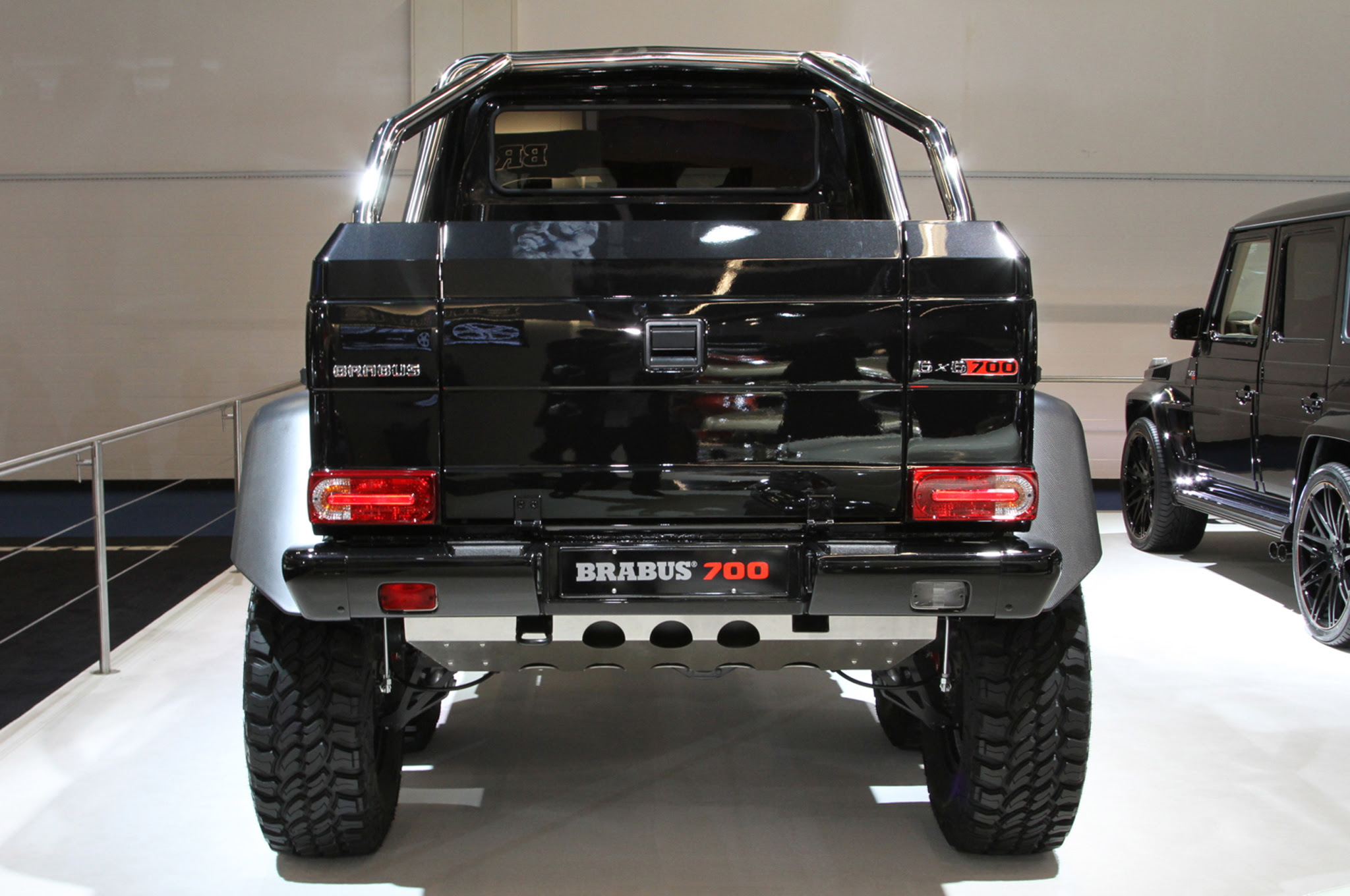 Brabus B63S700 6x6 is an Even Wilder SixWheel GWagen Brabus B63S700 6x6 is an Even Wilder SixWheel GWagen