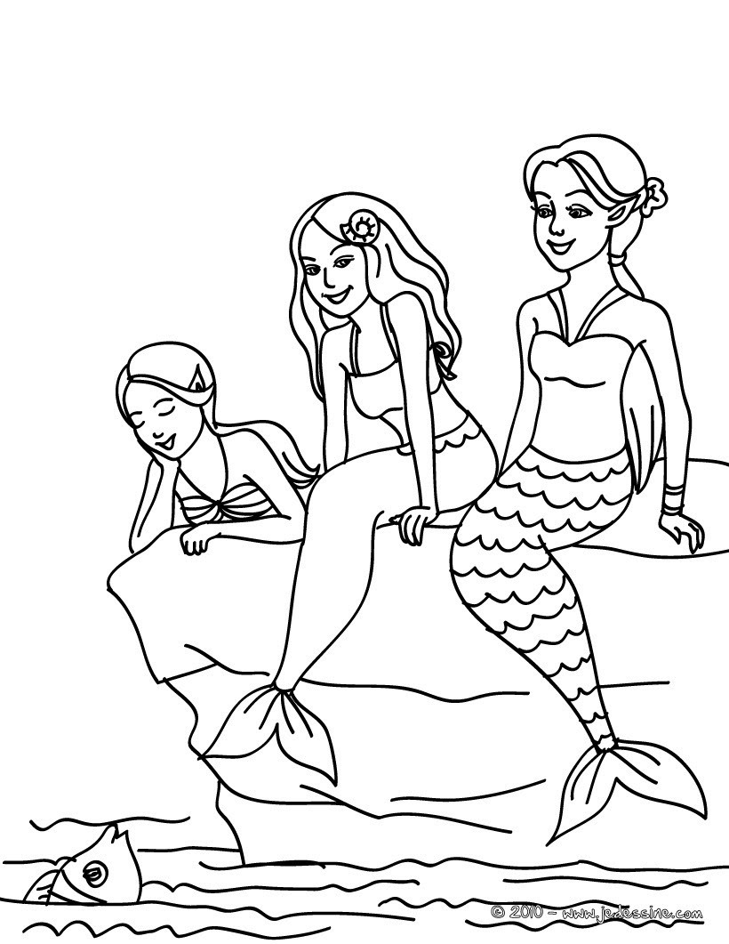 H2o Sirene De Mako Dessin Coloriage  30000 ++ collections de pages à