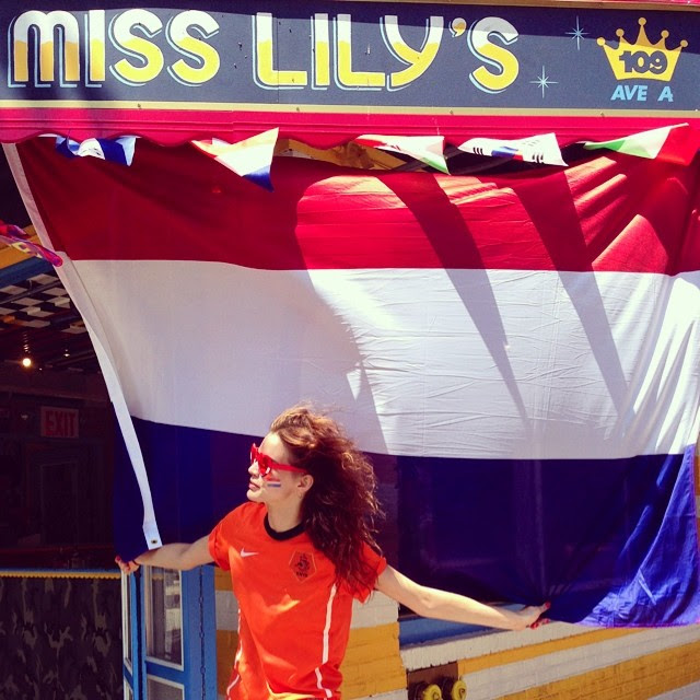 rianne dutch World Cup 2014: Models Showing Love for Their Teams