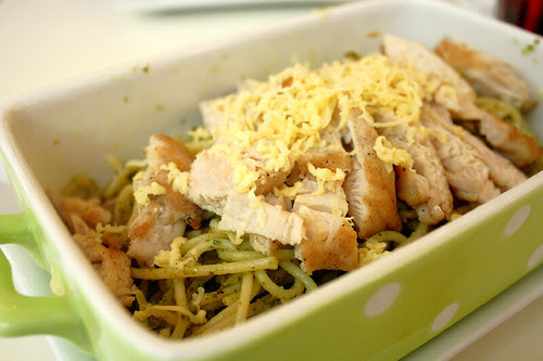 Big Mouth's Pesto Pasta