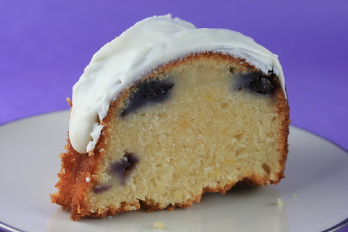 Food Librarian - Lemon Blueberry Bundt Cake