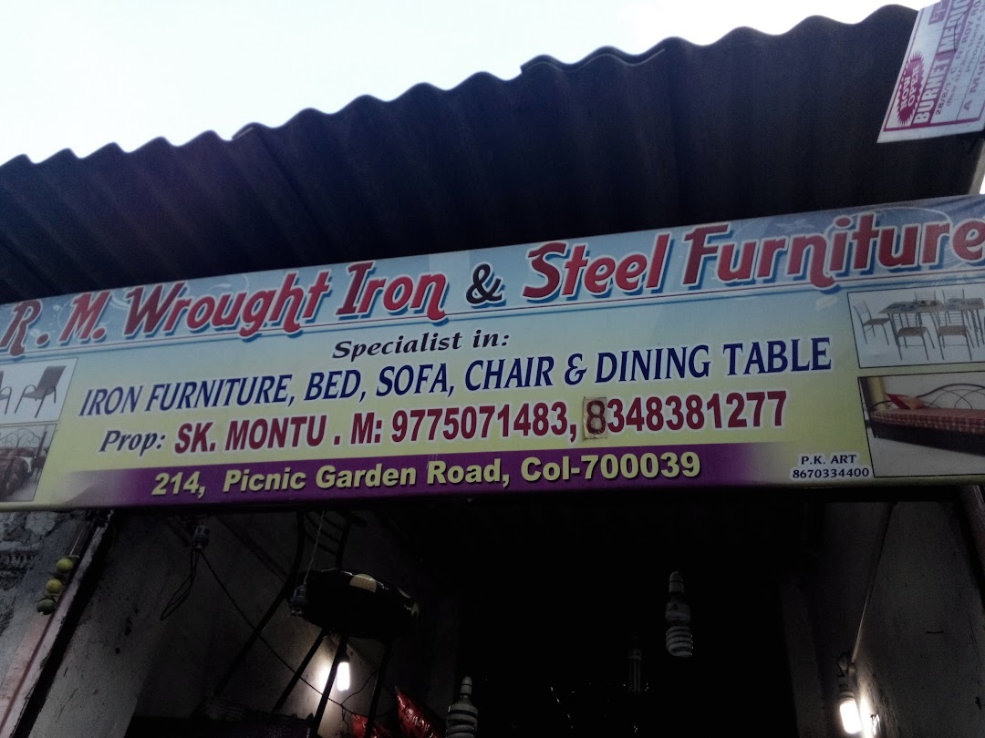 R.M. Wrought Iron And Steel Furniture