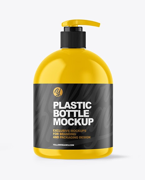 Download Download Glossy Cosmetic Bottle With Pump Mockup Front View Psd Glossy Plastic Bottle With Pump Mockup In Bottle Mockups On A Collection Of Free Premium Photoshop Smart Object Showcase Mockup Yellowimages Mockups