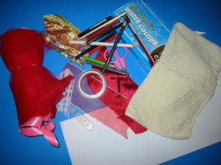 Materials for Making Paper Doll Materials for Making Paper Doll