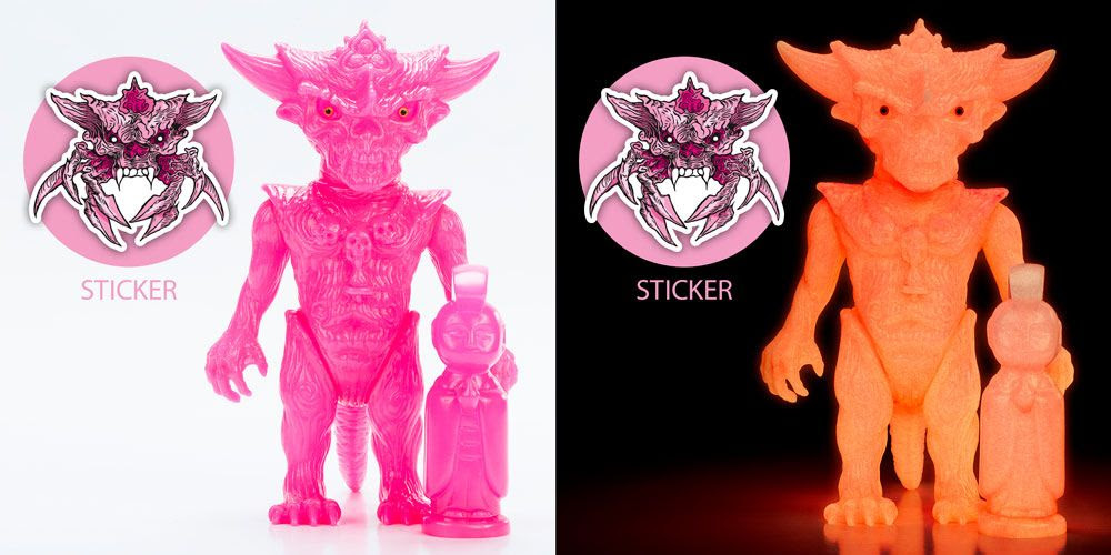 Devils Head Productions, Sofubi, Limited Edition, Artist, Valentines Day, Vinyl Toys, Glow-in-the-Dark (GID), Devils Head Productions VALENTINES DAY drops!