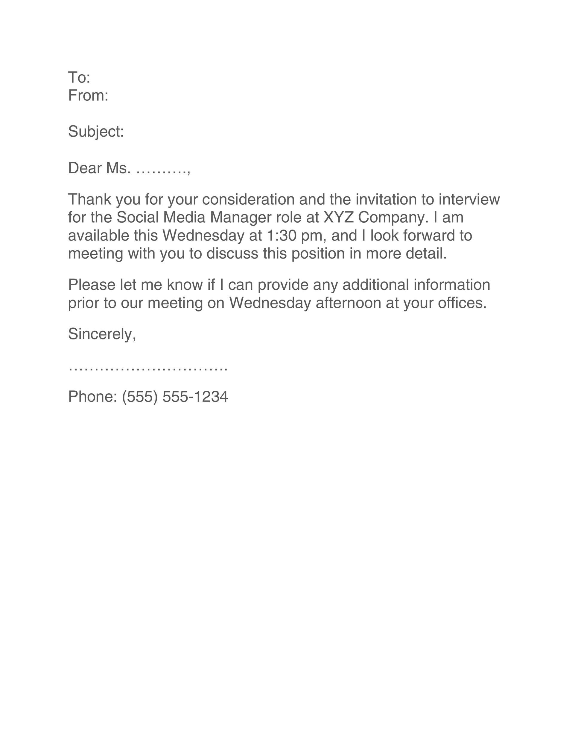 How To Reply Email For Job Interview Invitation Job Retro