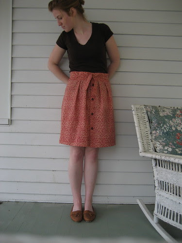 wiksten skirt from pattern