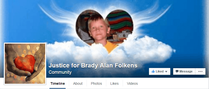 Brady Folkens FB page