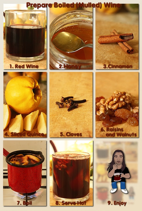 boiled (mulled) wine