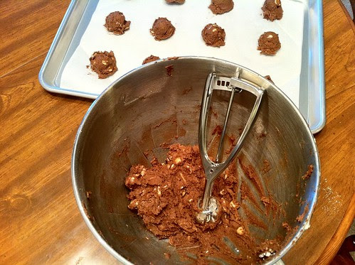 Cookies Scooped