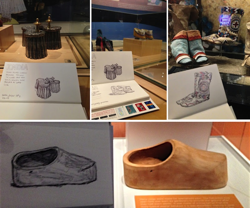 Toronto Urban Sketching Bata Shoe Museum