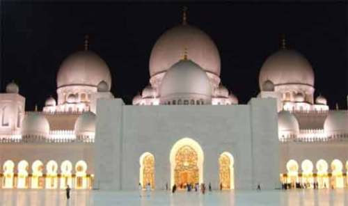 Masjid Zayed terbesar3 Dunia di Abudabi 