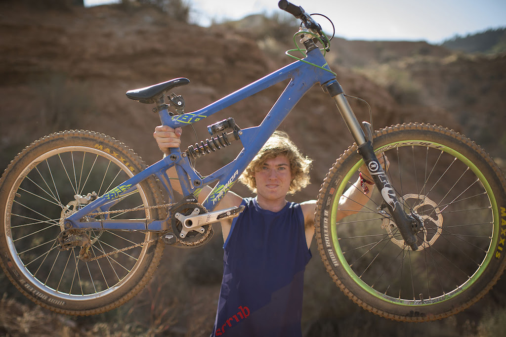 Thomas Genom at Redbull Rampage 2012