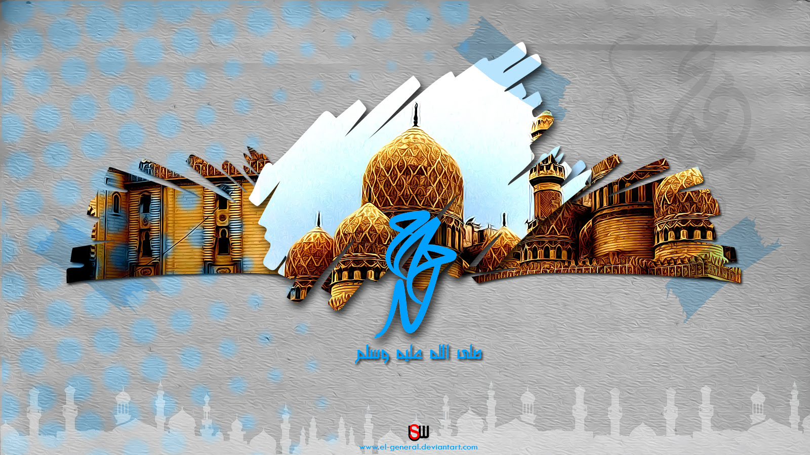 Gratis Unduh Gambar 15 Beautiful And Colourful 3d Islamic Wallpapers To Download Free Terbaru oleh Cikimm.com