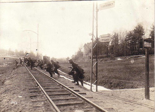 Attack of German Army in Finland WWI